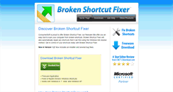 Desktop Screenshot of brokenshortcutfixer.com